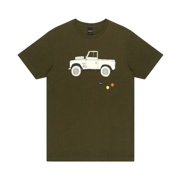 CARBY LANDIE TEE - FOREST GREEN